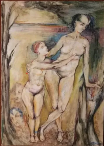 Oil-pastel