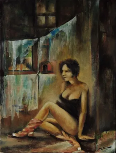 Tired Washerwoman
